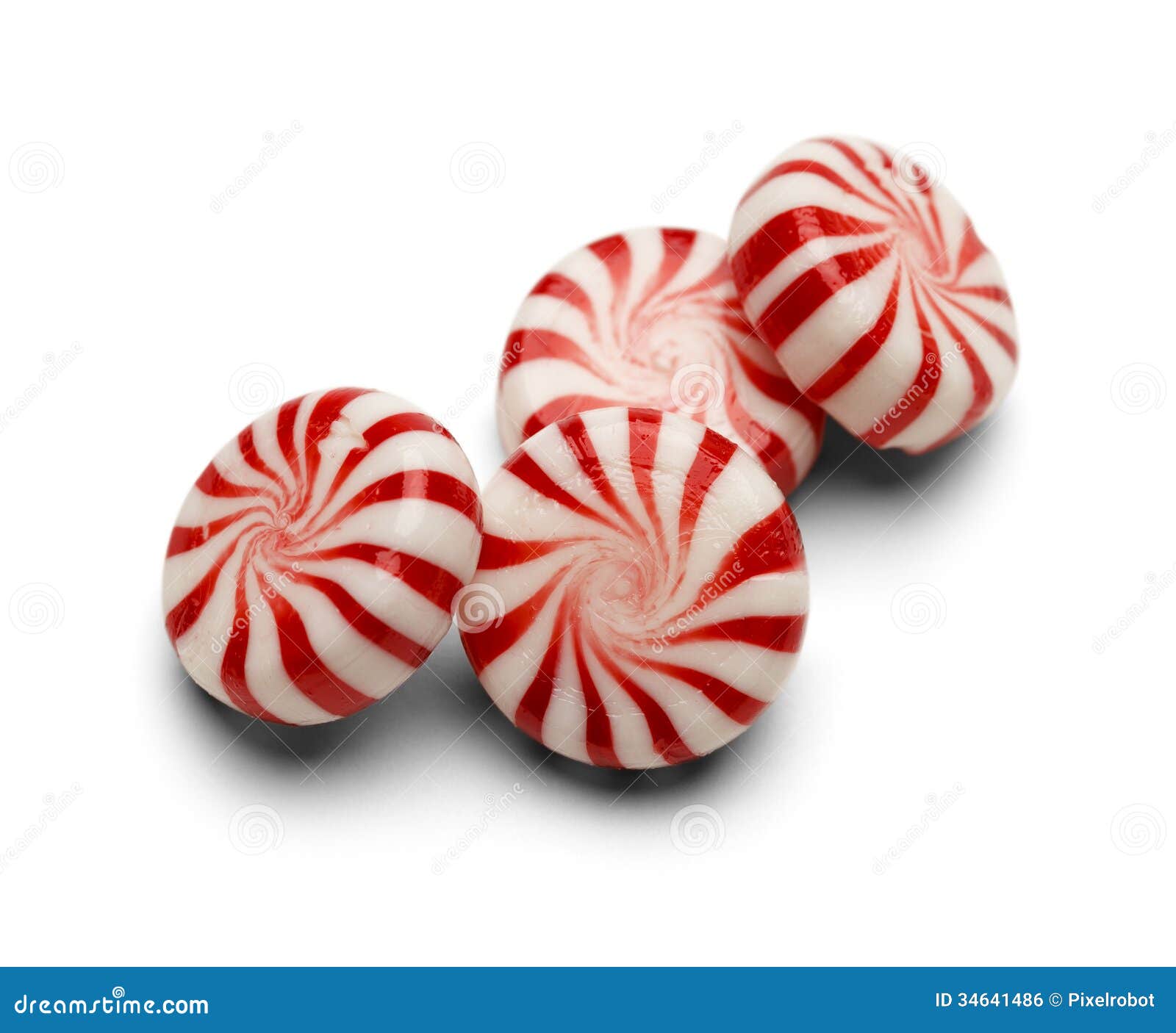 wrapped peppermint candy