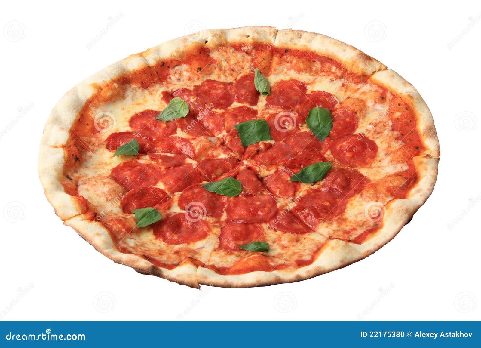 Pepperoni stock photo. Image of lunch, spicy, object 22175380