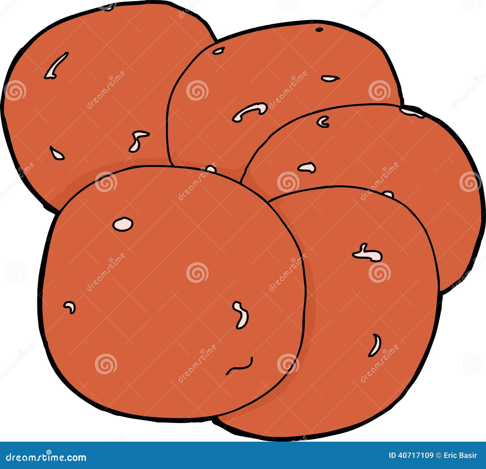 Pepperoni Slices stock vector. Illustration of cold, groceries 40717109