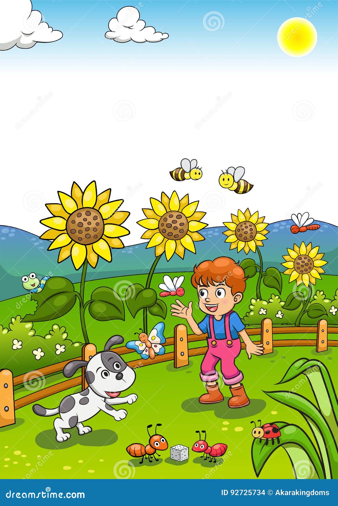 photo Dibujo Facil De Jardinero dreamstime
