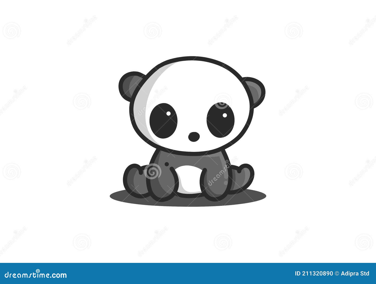 How to draw Kawaii PANDA BEAR l Como desenhar URSO PANDA Kawaii