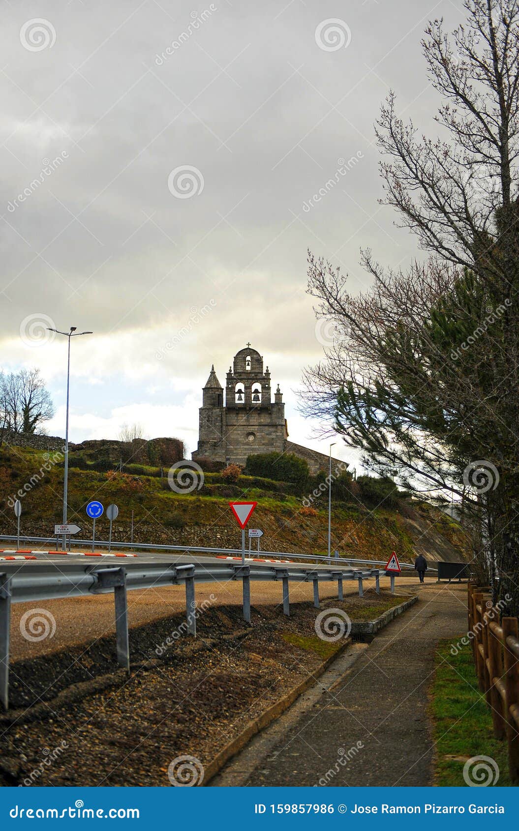 camino de santiago por requejo de sanabria, provincia de zamora, espaÃÂ±a