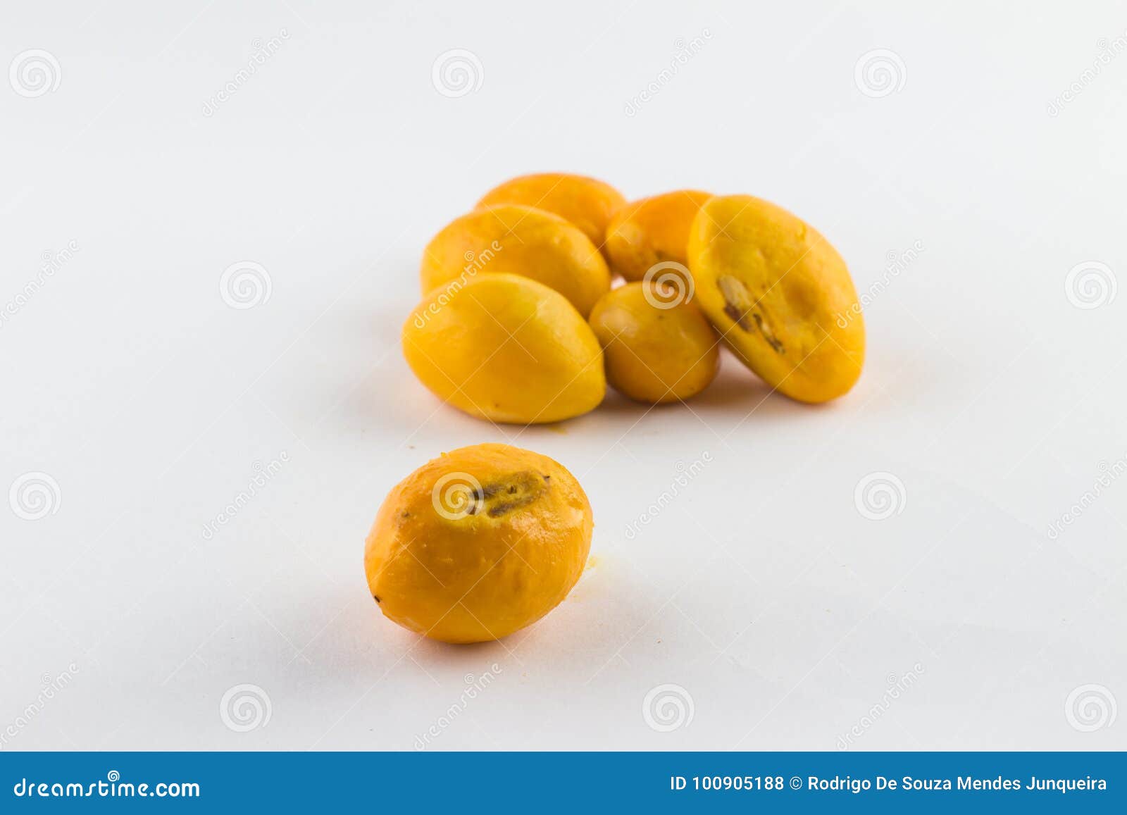 pequi. brazilian fruit of cerrado