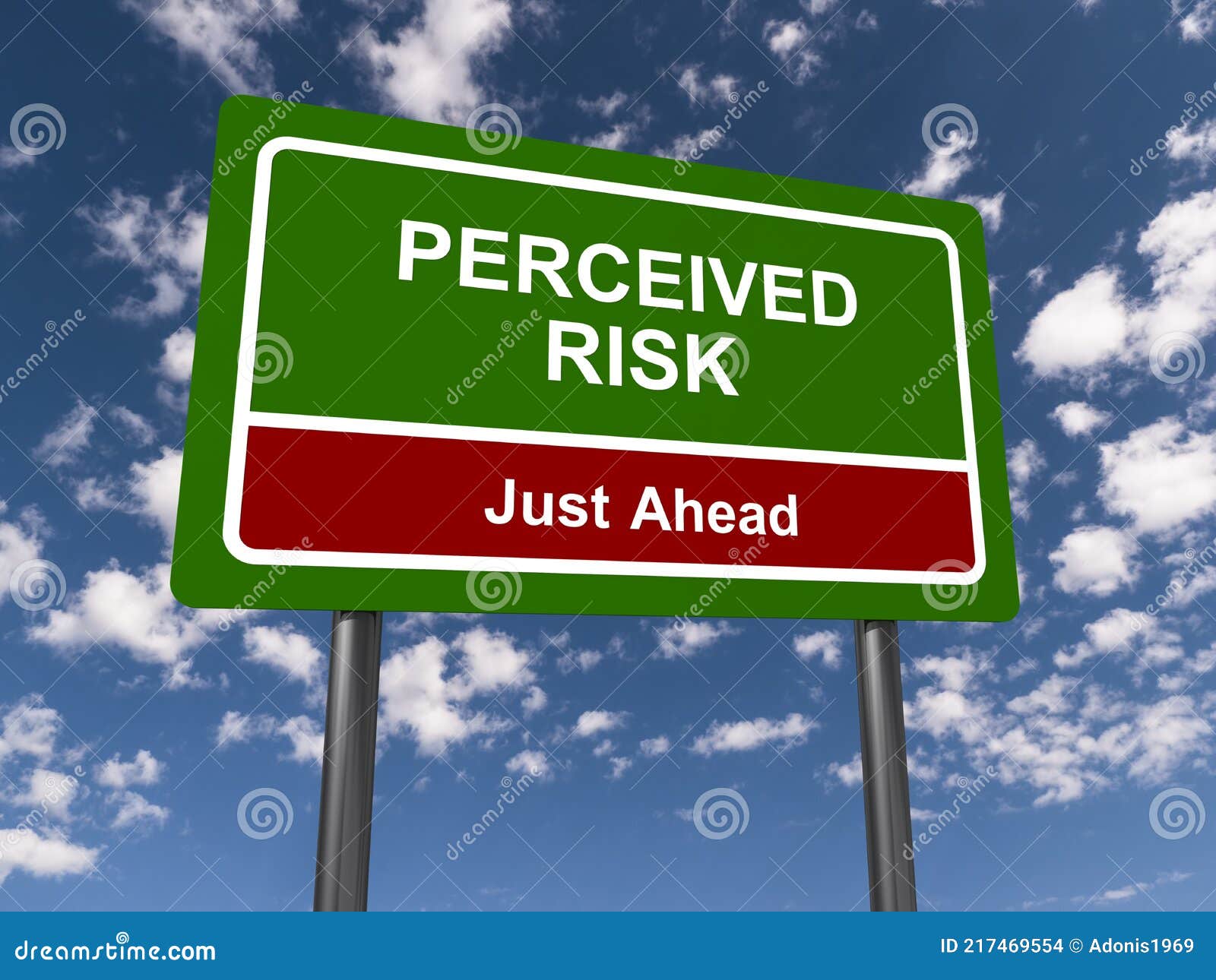 perceived risk traffic sign