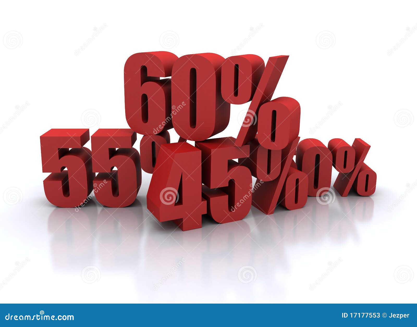 Percent Discount Illustration Stock Illustration Illustration of