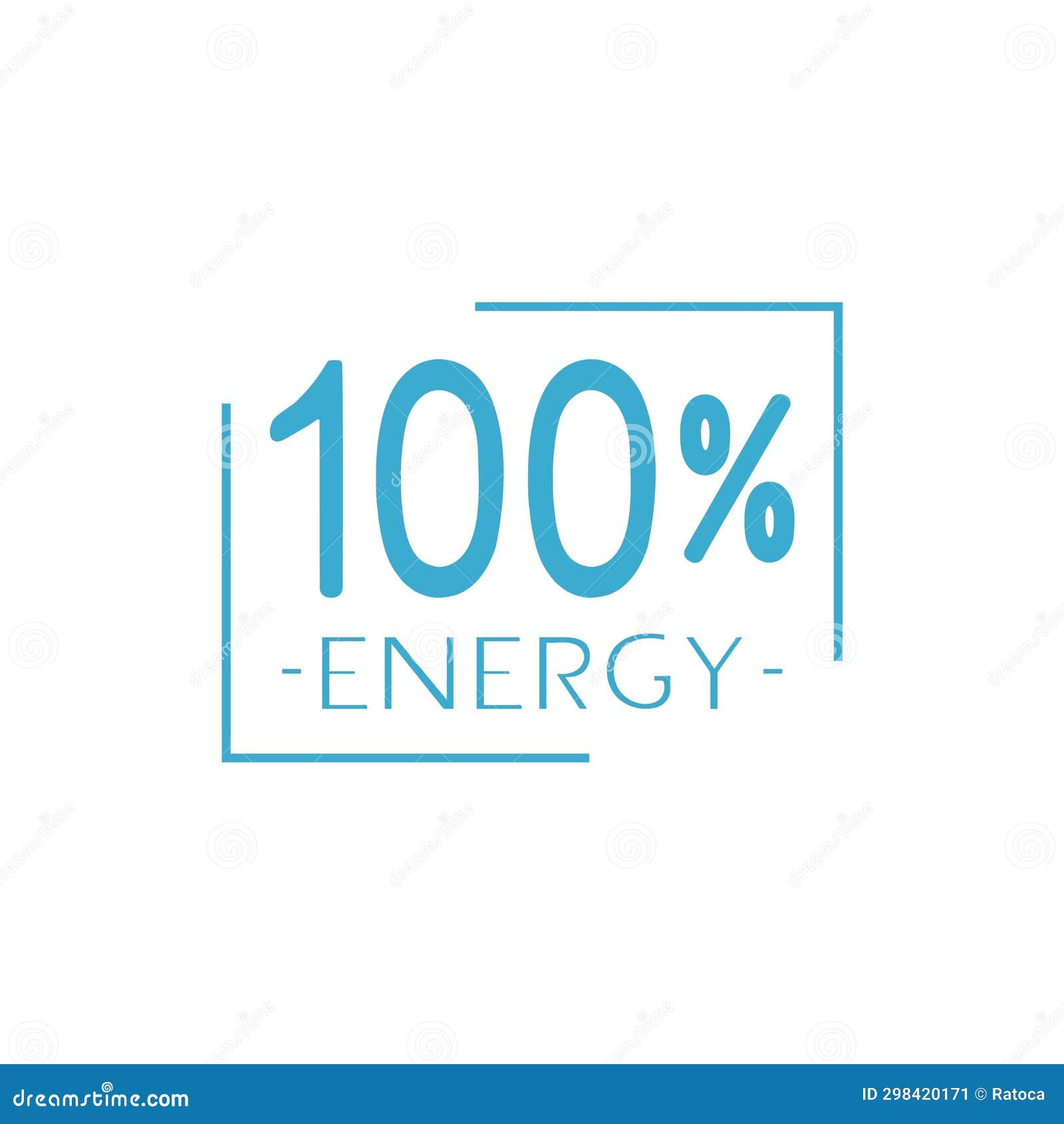 100 Percent Energy Message Stock Vector Illustration Of Progress 100-percent-energy-message-stock-vector-illustration-of-progress