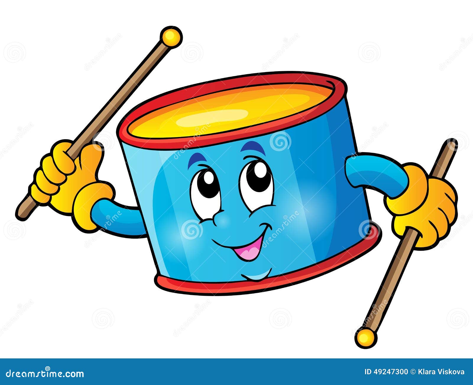 Percussion Cartoon Vector 4945703
