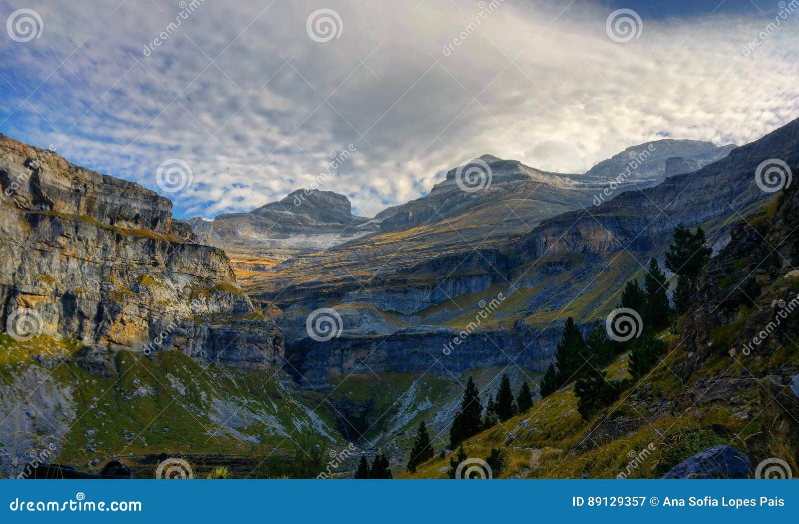 Perdido de monte d'Ordesa y dans les pirineos