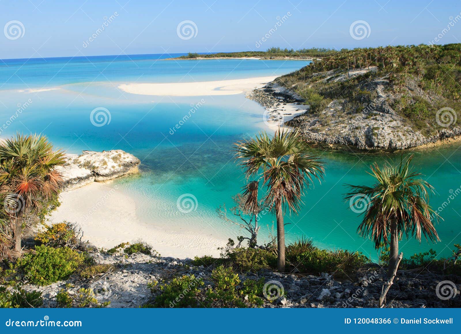 a perfect, beach in the exumas, bahamas