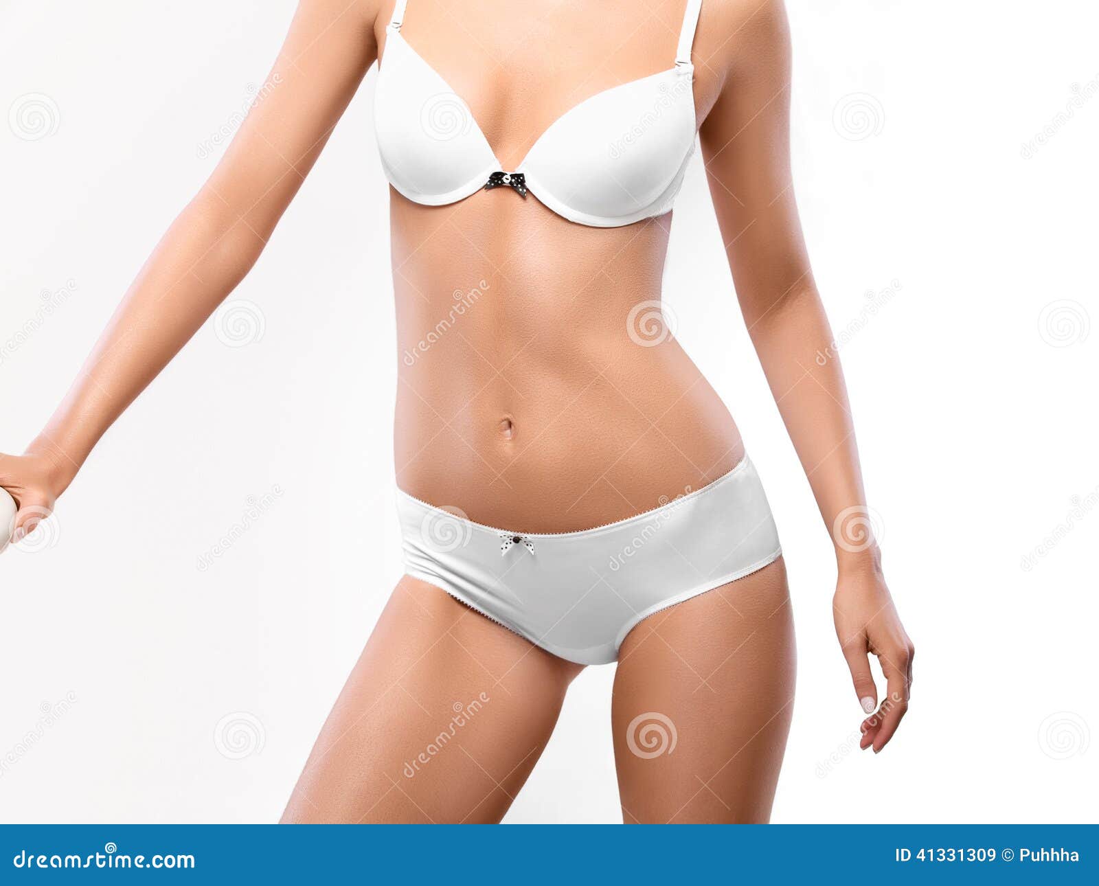 Perfect Female Body. Beautiful Woman in Underwear Stock Image - Image of  showing, female: 41331309