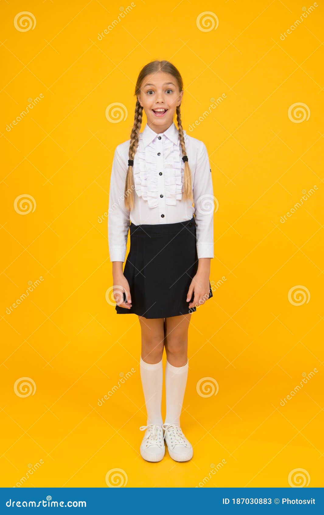 Cute Schoolgirl In Uniform