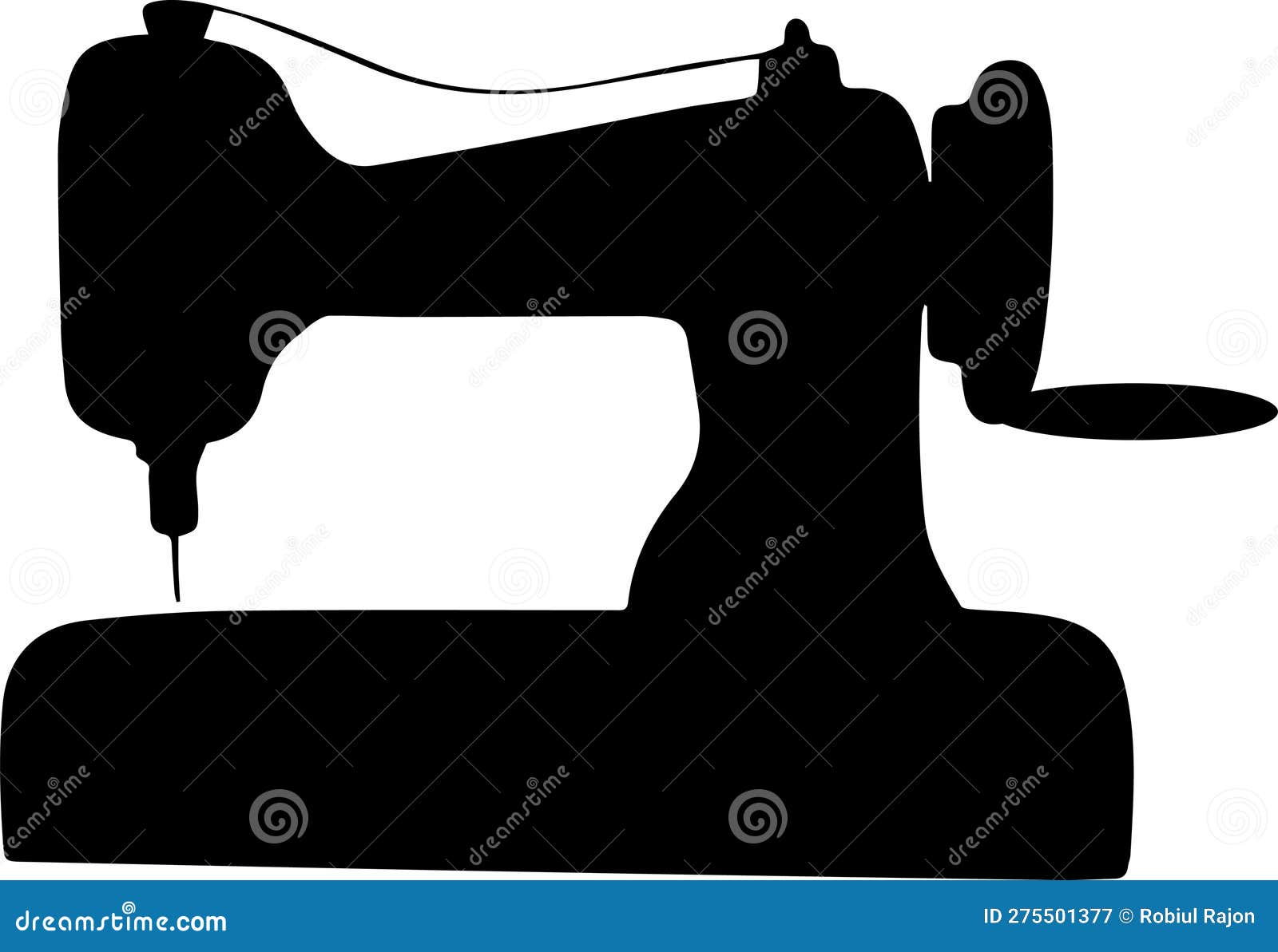 Sewing Machine Vector stock vector. Illustration of line - 275501377