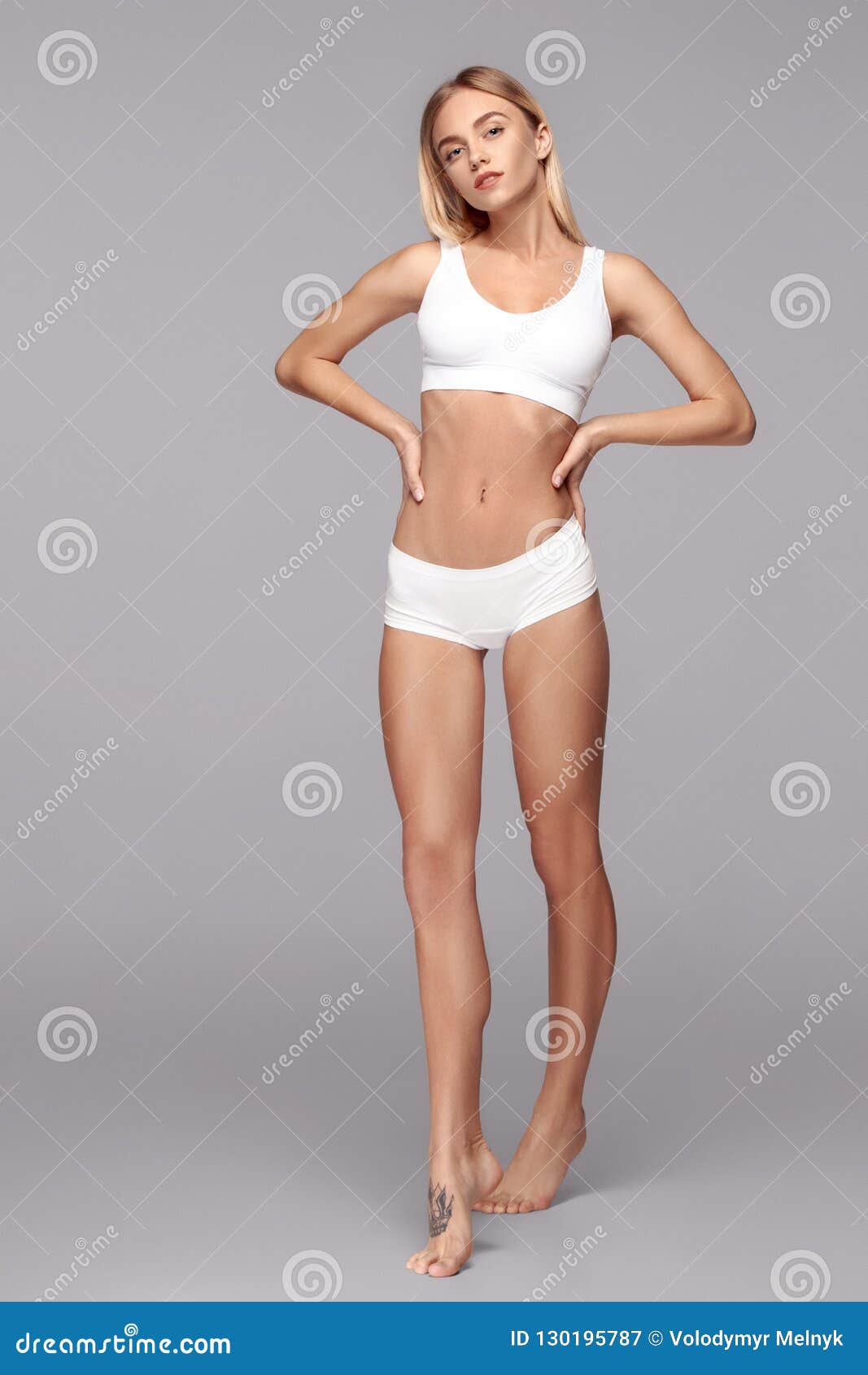 Perfect Slim Toned Young Body of the Girl . Stock Image - Image of health,  beautiful: 130195787