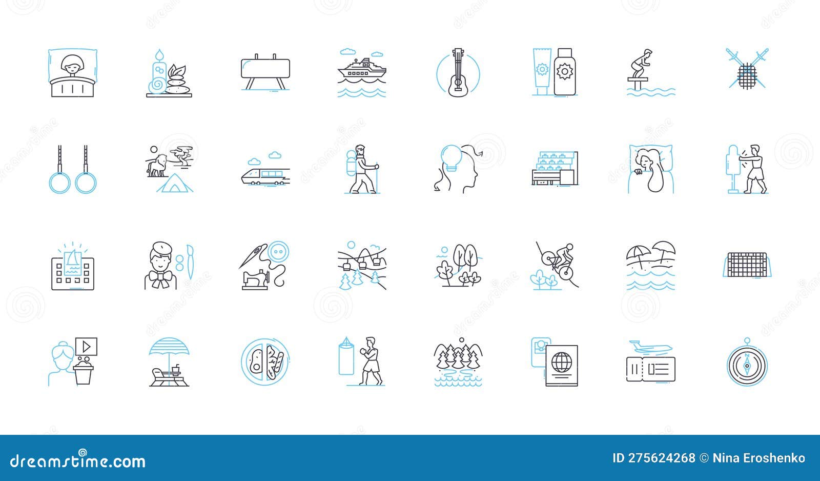 Perfectly Fit Linear Icons Set. Tailored, Flawless, Ideal, Fitted,  Customized, Form-fitting, Seamless Line Vector and Stock Vector -  Illustration of streamlined, customized: 275624268