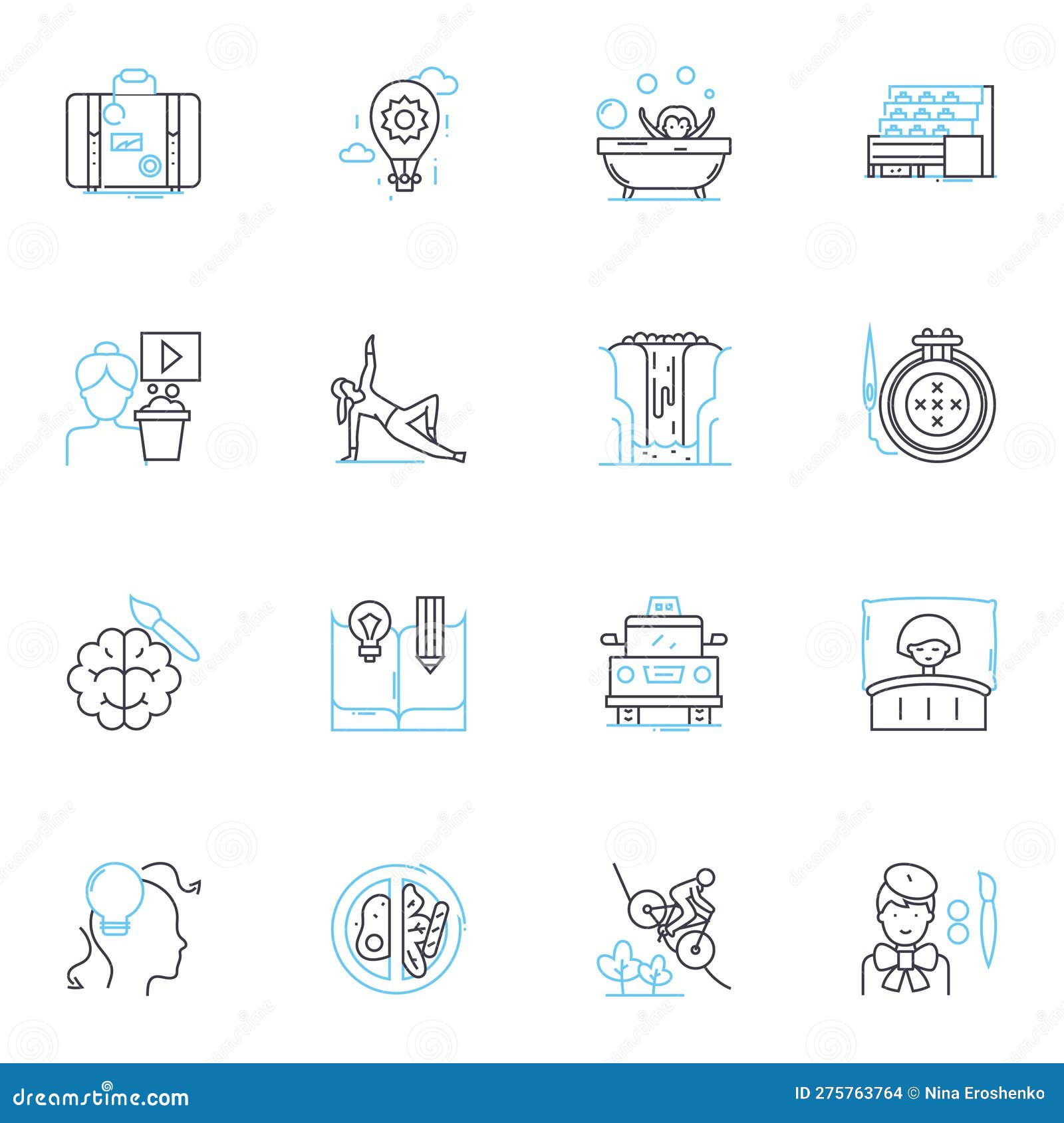 Perfectly Fit Linear Icons Set. Tailored, Flawless, Ideal, Fitted,  Customized, Form-fitting, Seamless Line Vector and Stock Vector -  Illustration of trimmed, balanced: 275763764