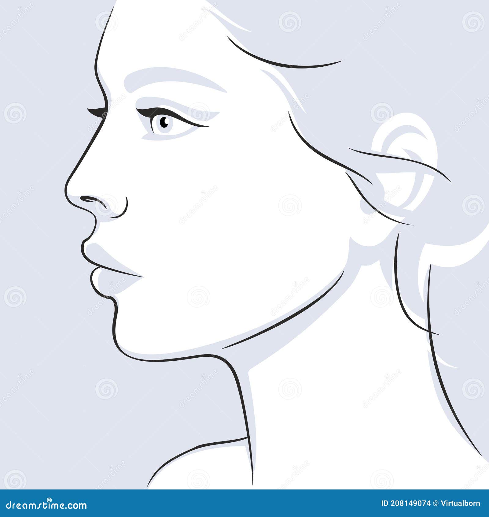Perfil Dibujado a Mano Mujer Retrato Cara Vector Ilustración Ilustración del Vector - Ilustración de adulto, aislado: 208149074 Perfil Dibujado a Mano Mujer Retrato Cara Vector Ilustración Ilustración del Vector - Ilustración de adulto, aislado: 208149074