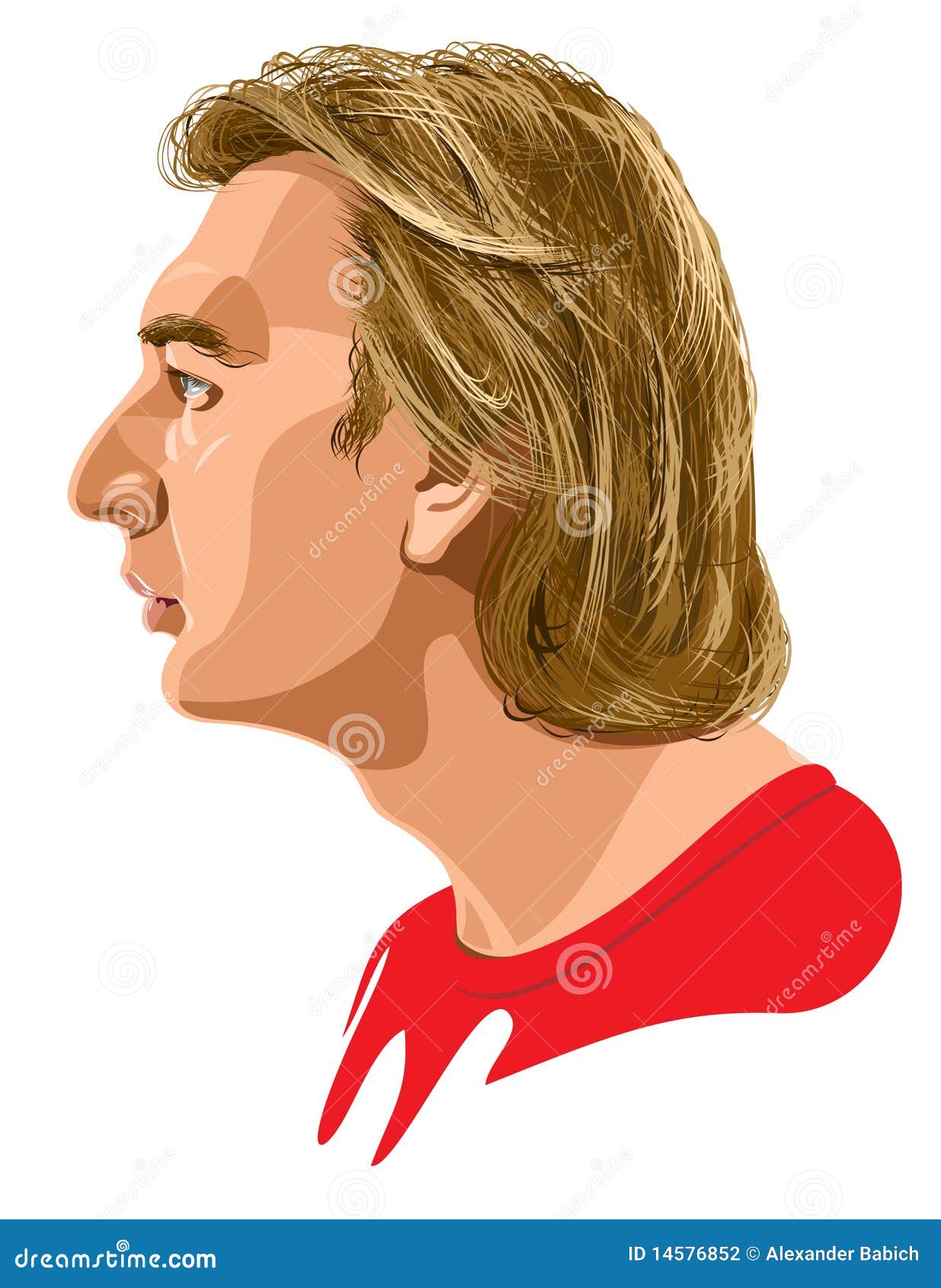 Perfil Masculino Fotografia de Stock - Imagem: 14576852