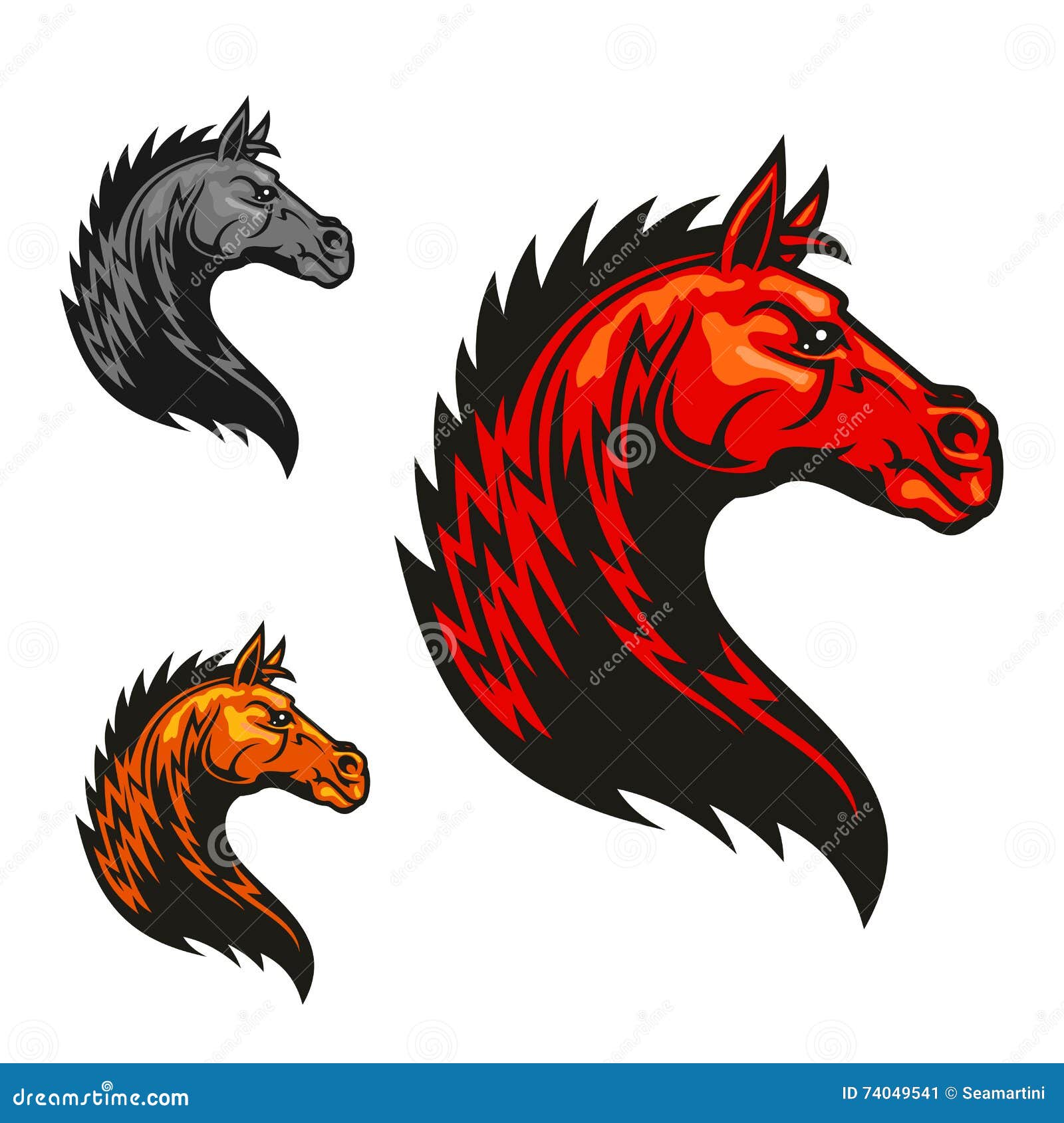 Emblemas Estilizados Da Xadrez Feroz Da Cabeça De Cavalo Ilustração do  Vetor - Ilustração de clube, logotipo: 75980815