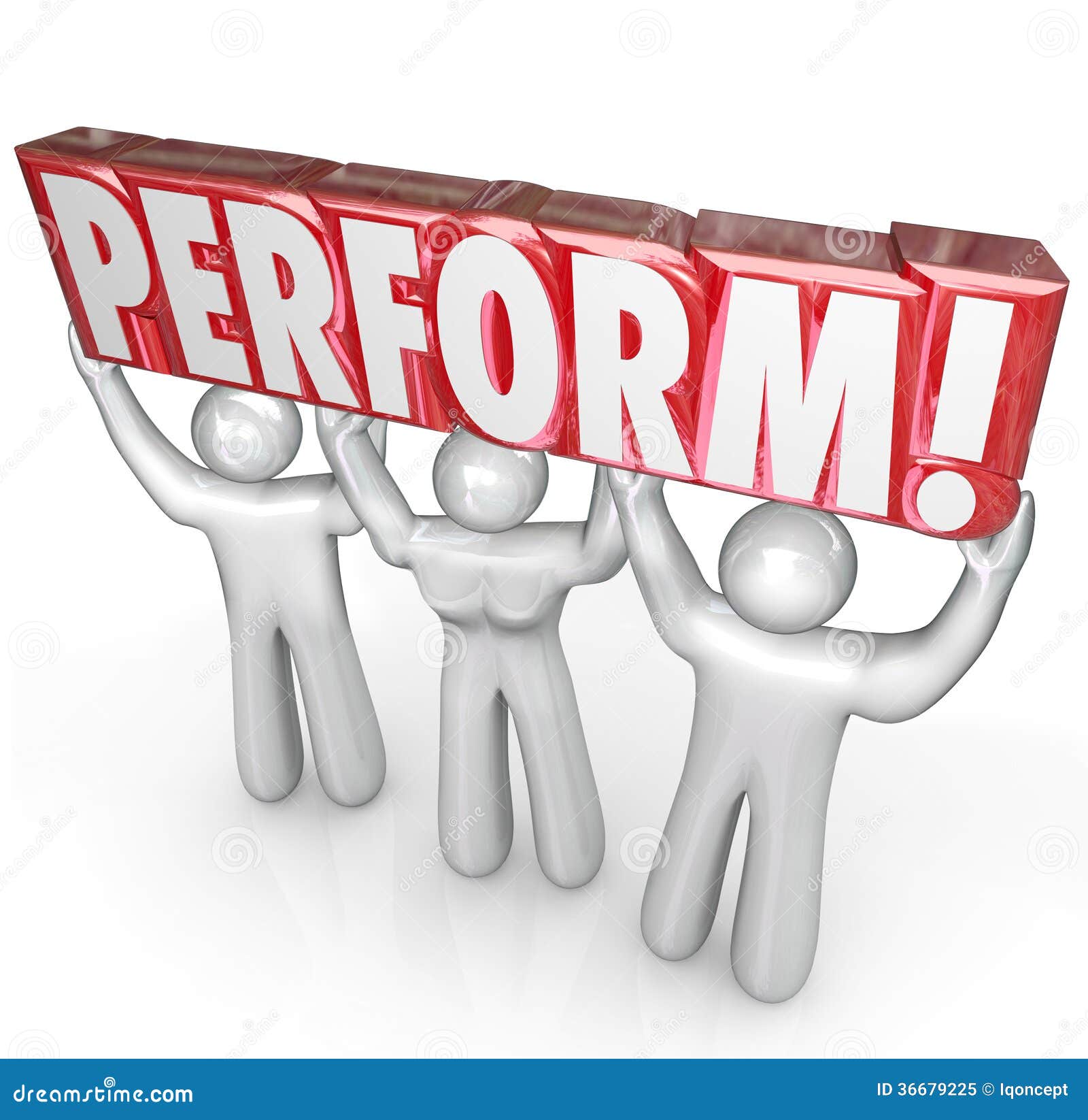 Perform People Lifting Words Take Action Implement Job Task Stock Perform People Lifting Words Take Action Implement Job Task Stock
