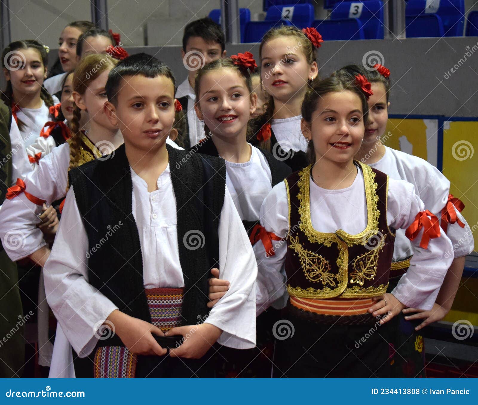 Performance of the Folklore Group Derdef from Zrenjanin Editorial Stock ...