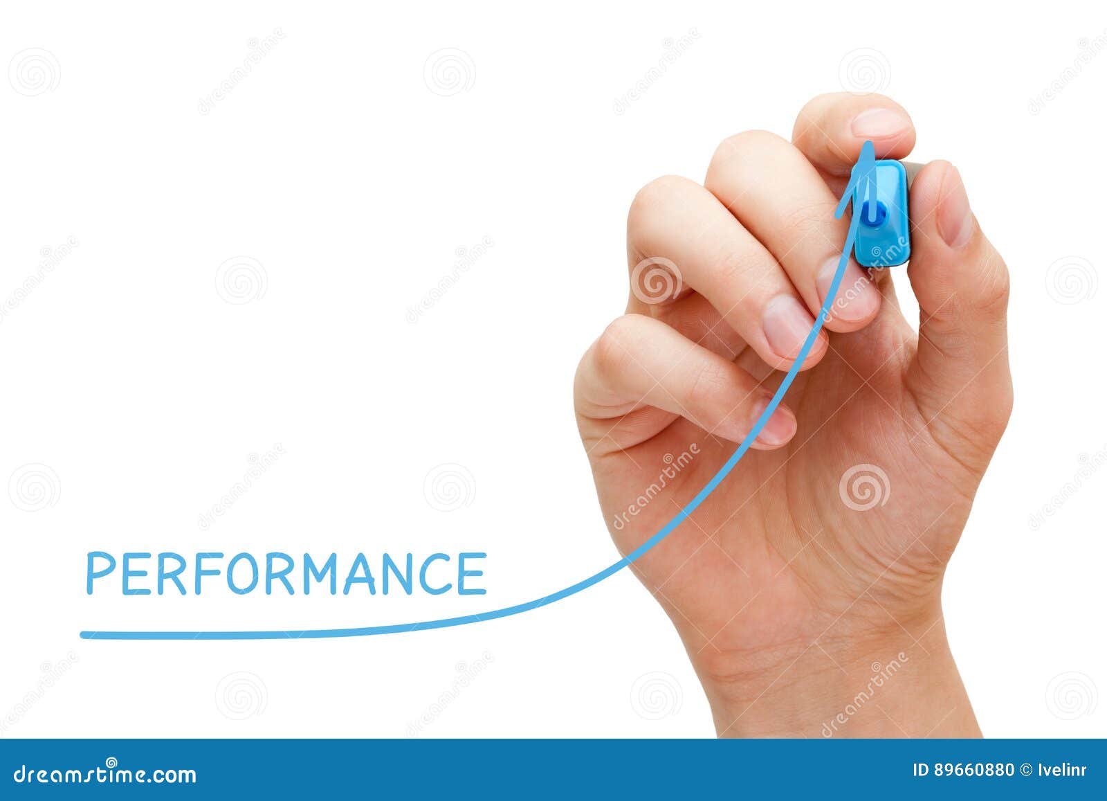 performance improvement graph concept