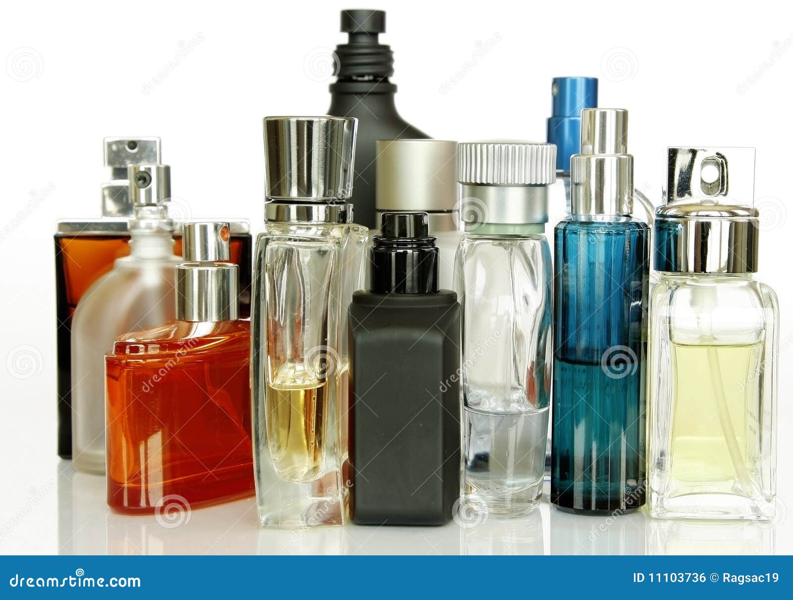 Perfume Bottles stock photo. Image of lifestyle, glamour 11103736