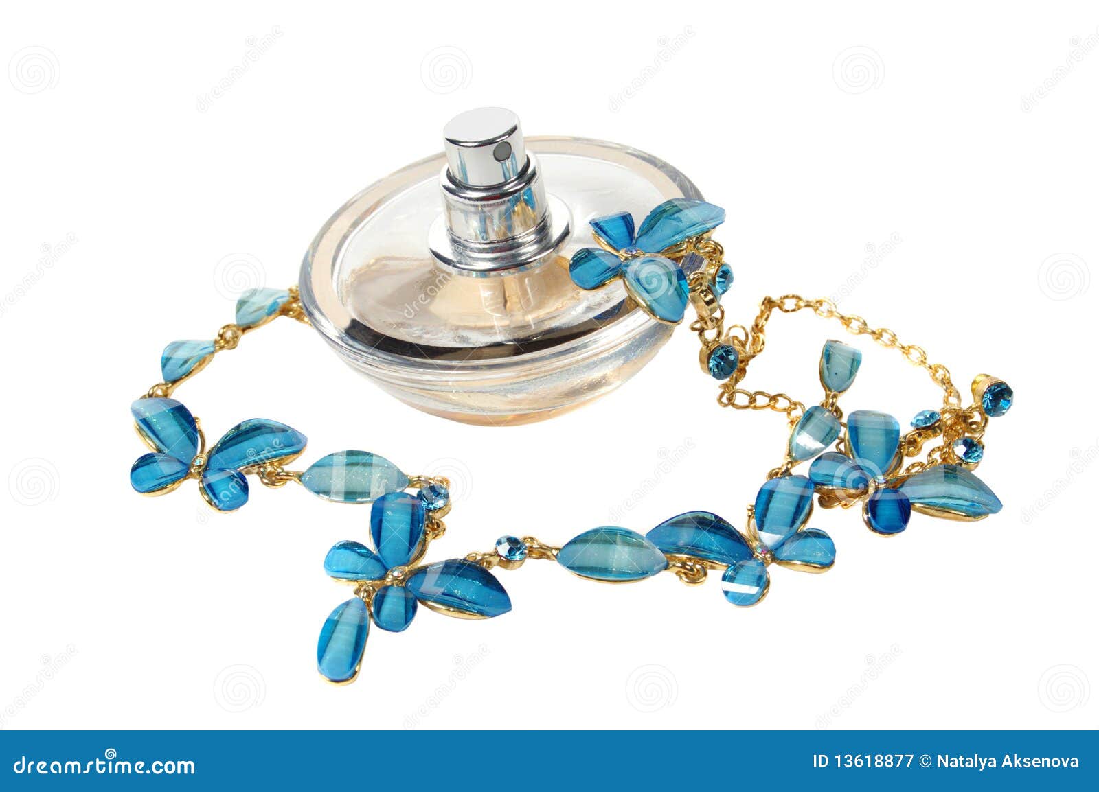 Perfume and Costume Jewellery Stock Image Image of jewelry, butterflies 13618877