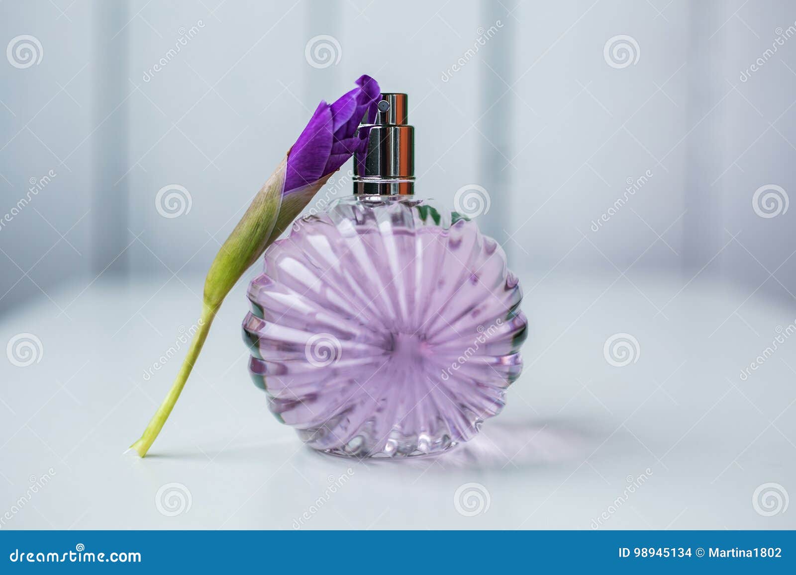 Perfume and flowers stock photo. Image of essential, aroma 98945134