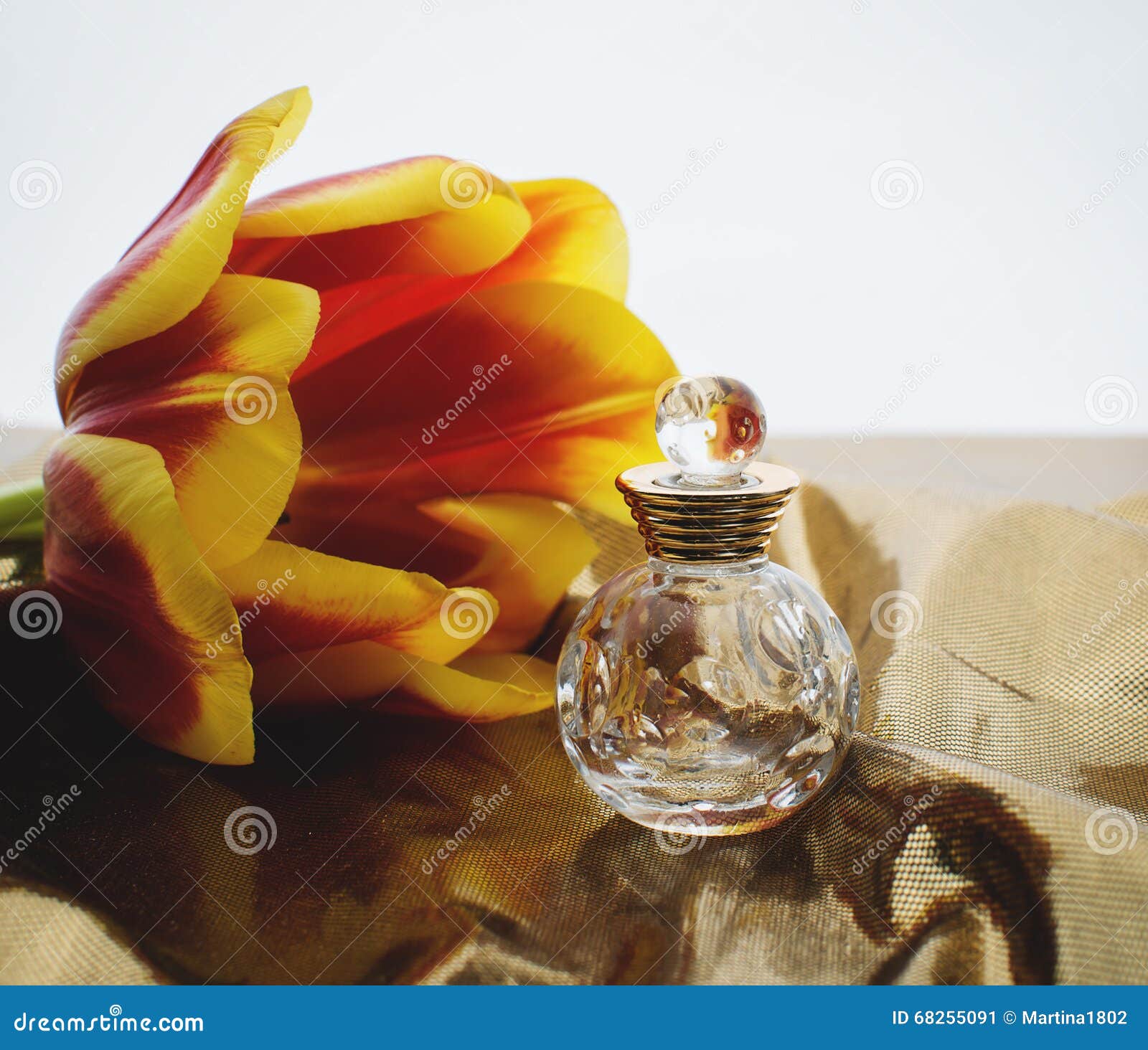 Perfume and flowers stock image. Image of fragrant, care 68255091