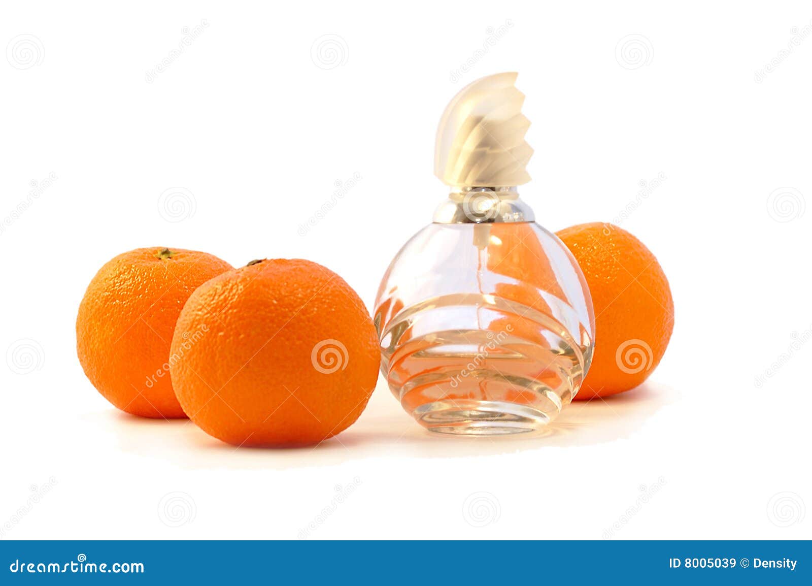 Perfume and oranges stock image. Image of isolated, refreshment 8005039