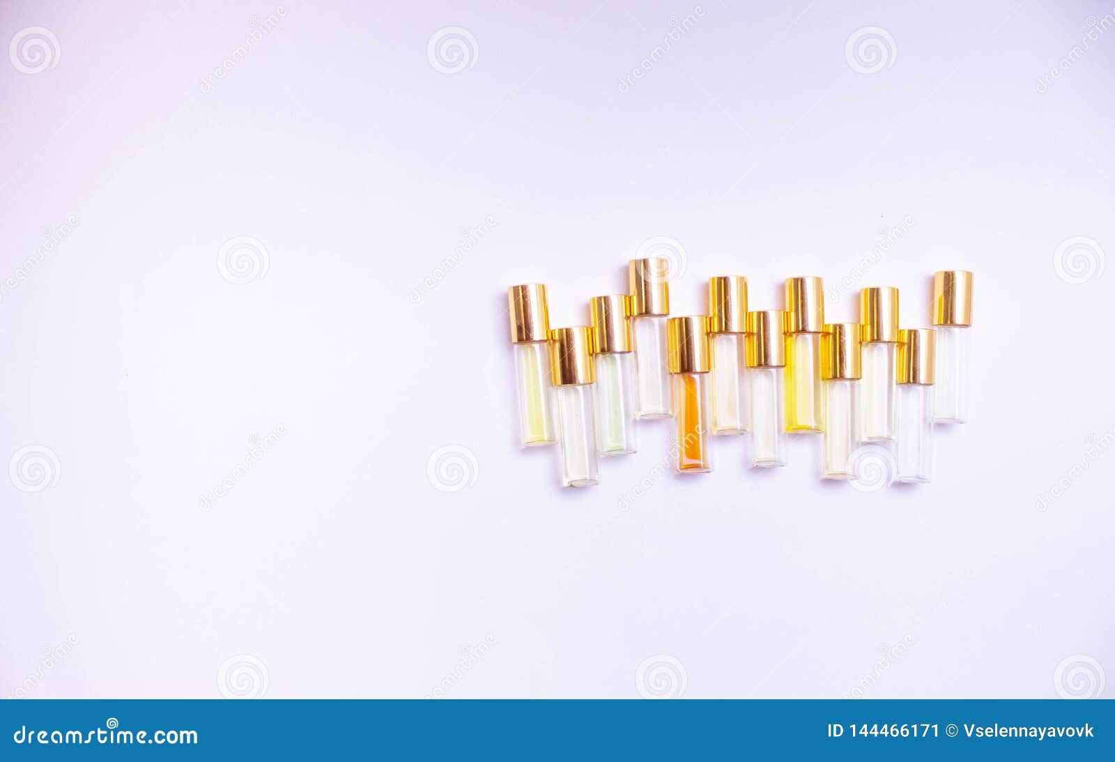 Perfume Os Tubos De Ensaio De Vidro Do Verificador De Tipos Diferentes