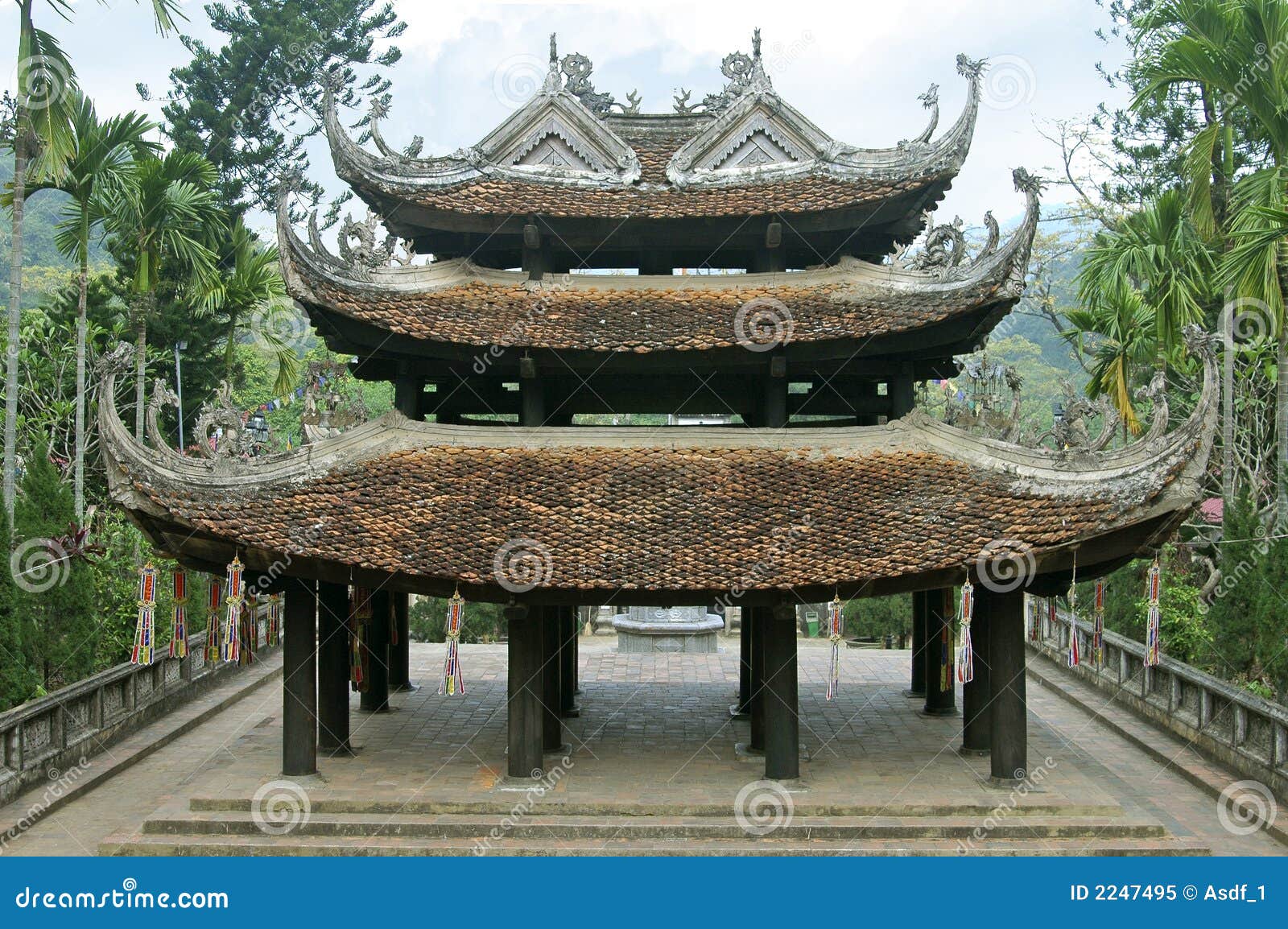 Perfume Pagoda stock Image altar, vietnam -