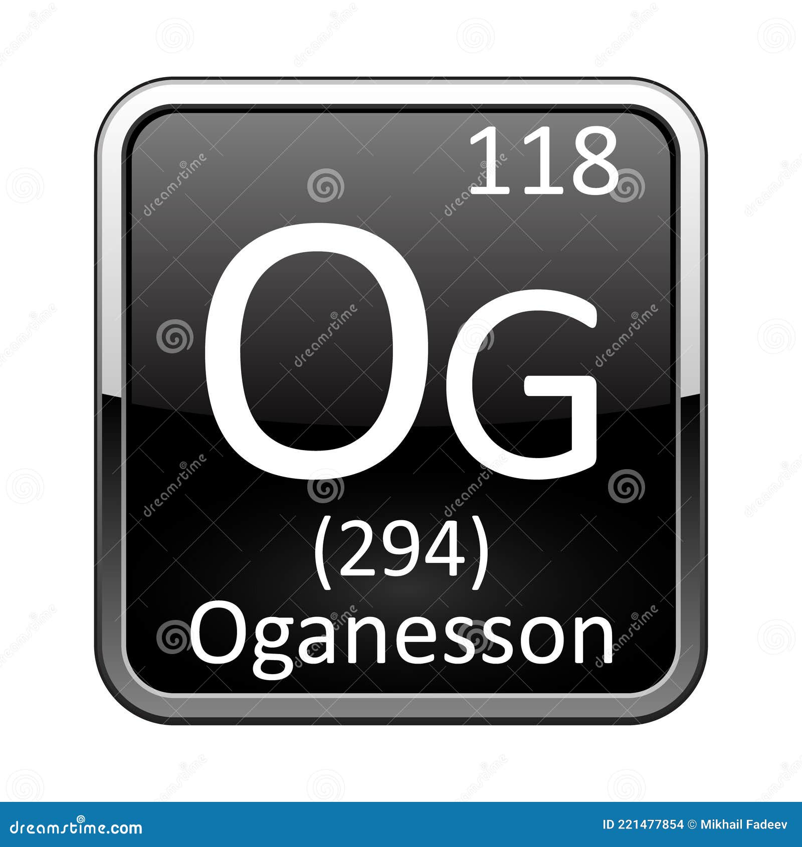 oganesson symbol oganesson symbol