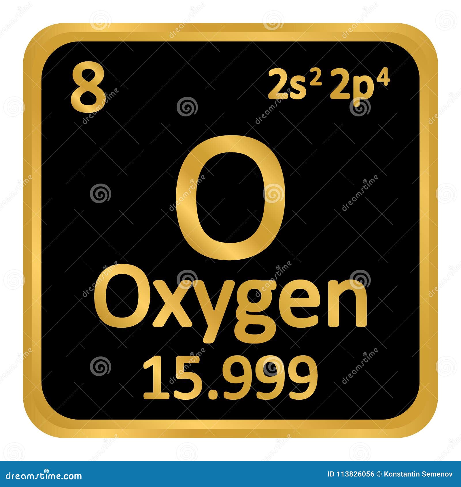 element table oxygen element table oxygen