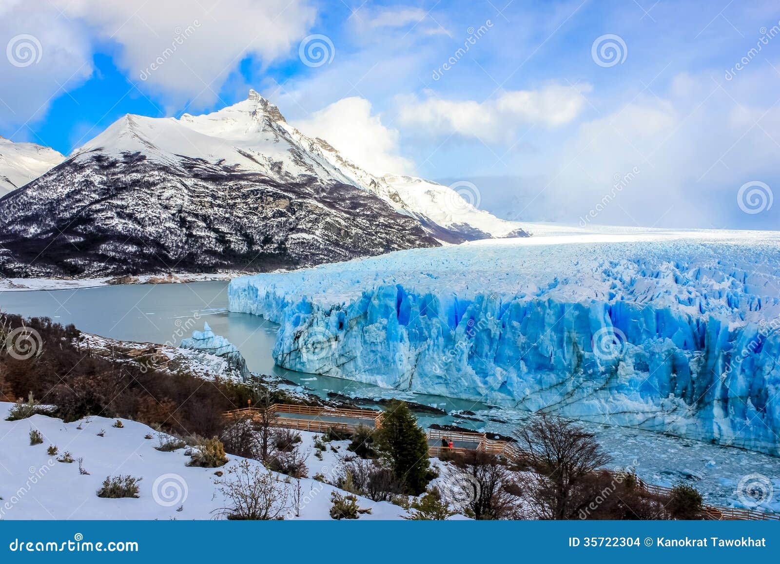 Perito Glacier, El Calafate, Patagonia, Stock Photo - Image of argentina, idyllic: 35722304