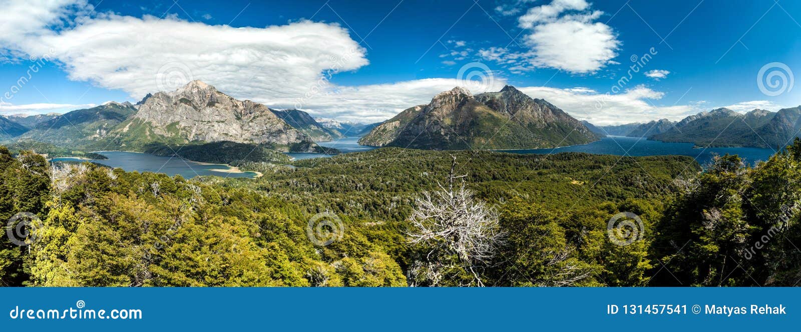 perito moreno oeste and nahuel huapi lake