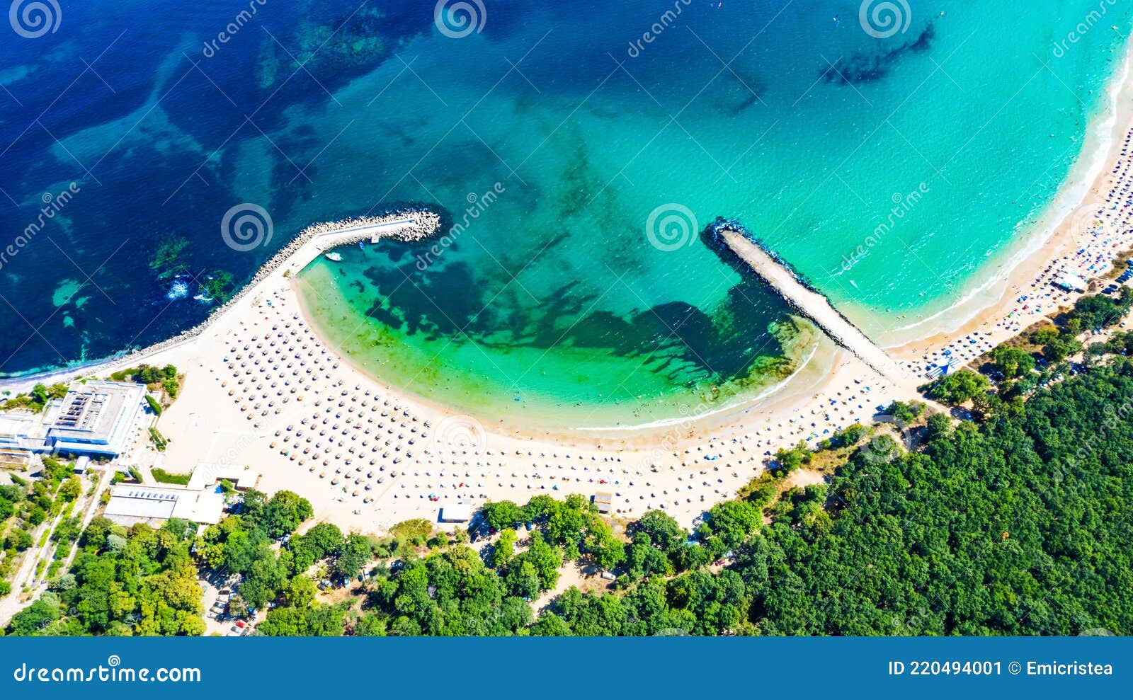 perla beach, primorsko - black sea coast, bulgaria