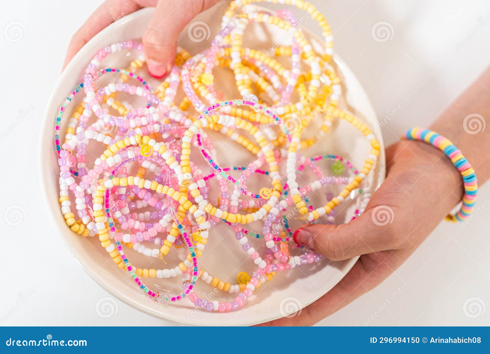 Bracelet perlé pour enfants Bracelets pour enfants Bracelets