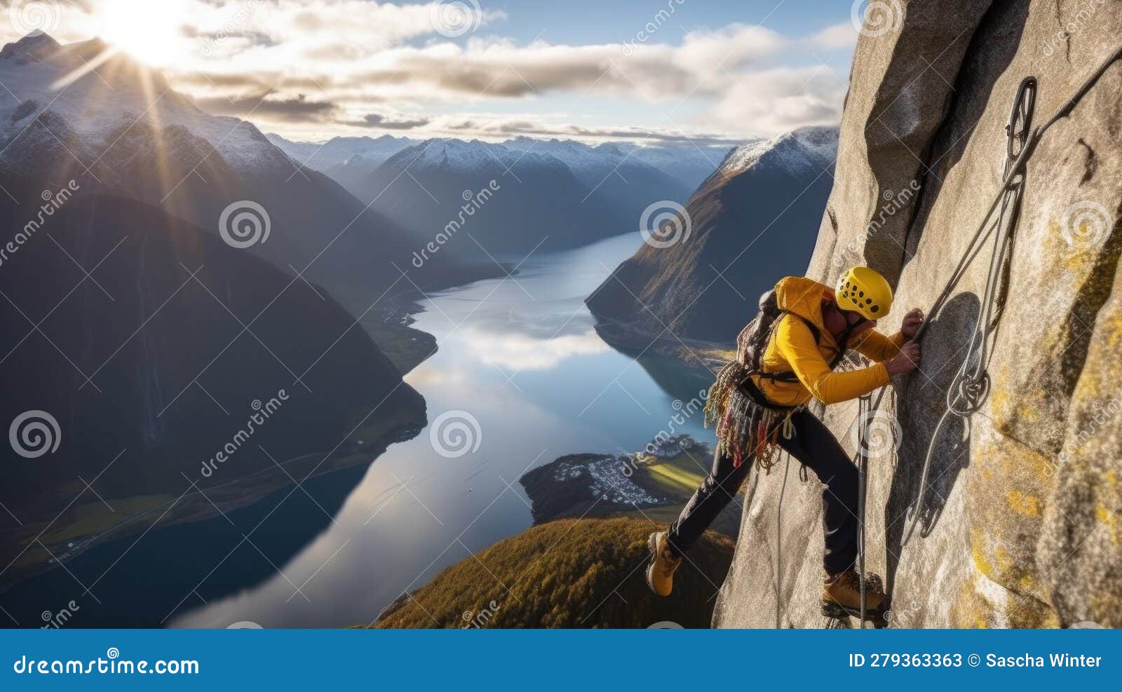 perseverance on new zealand's majestic peaks: a climber's journey
