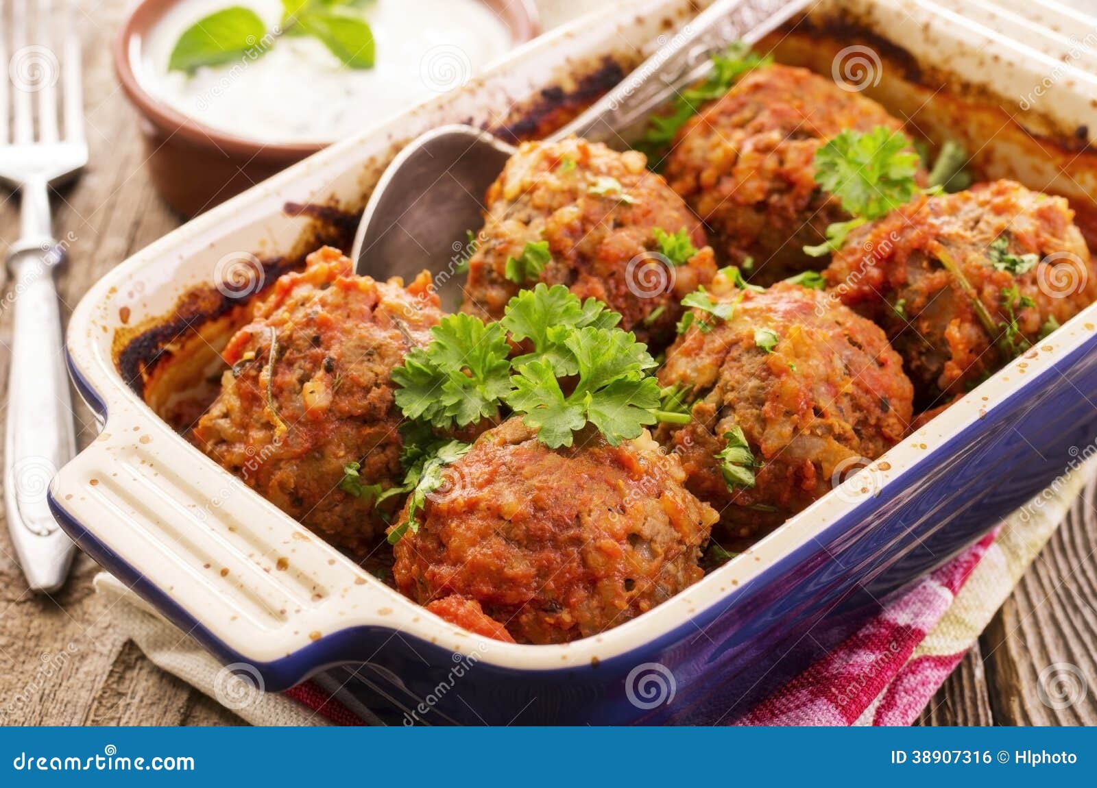 Persian Meatballs stock photo. Image of green, meatball 38907316