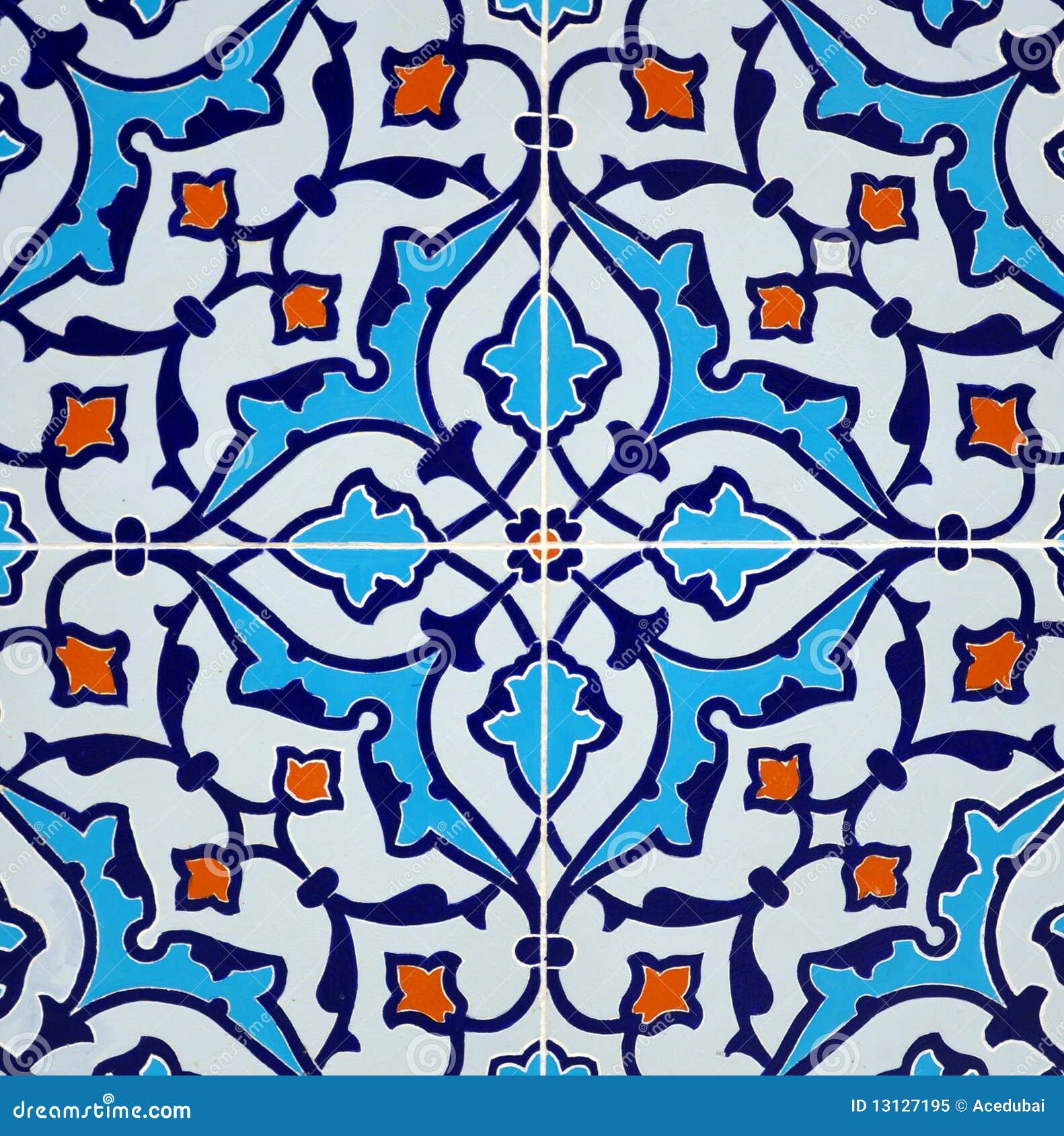 Persian Tile Design Royalty Free Stock Photo Image 13127195