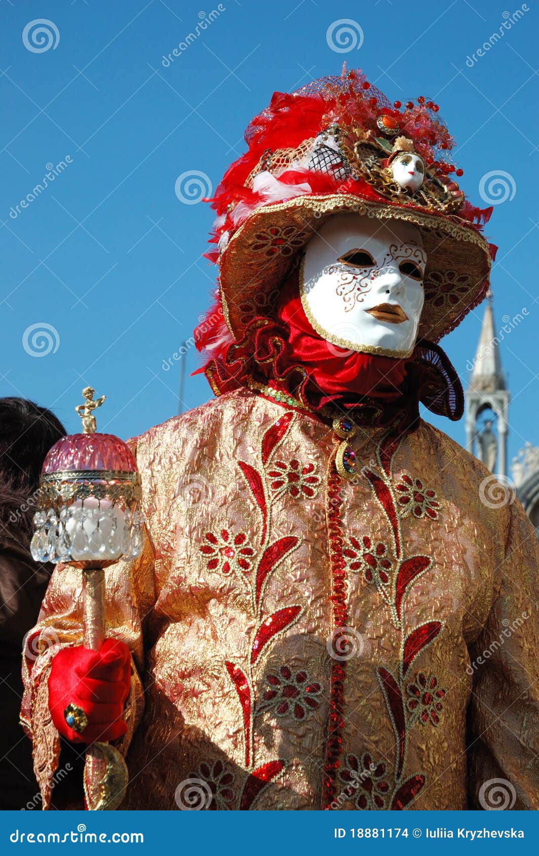Person in Costume at Carnival of Venice,2011 Editorial Stock Image ...