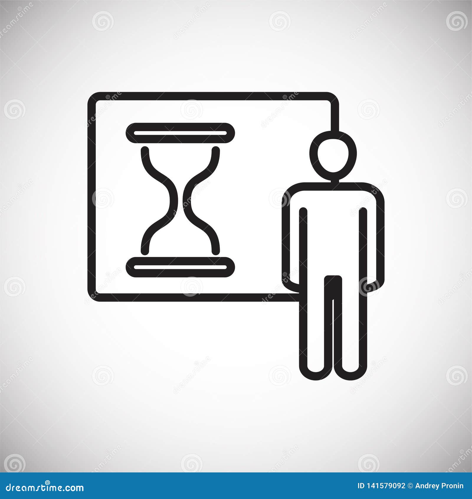 person icon on background for graphic and web . simple  sign. internet concept  for website button or