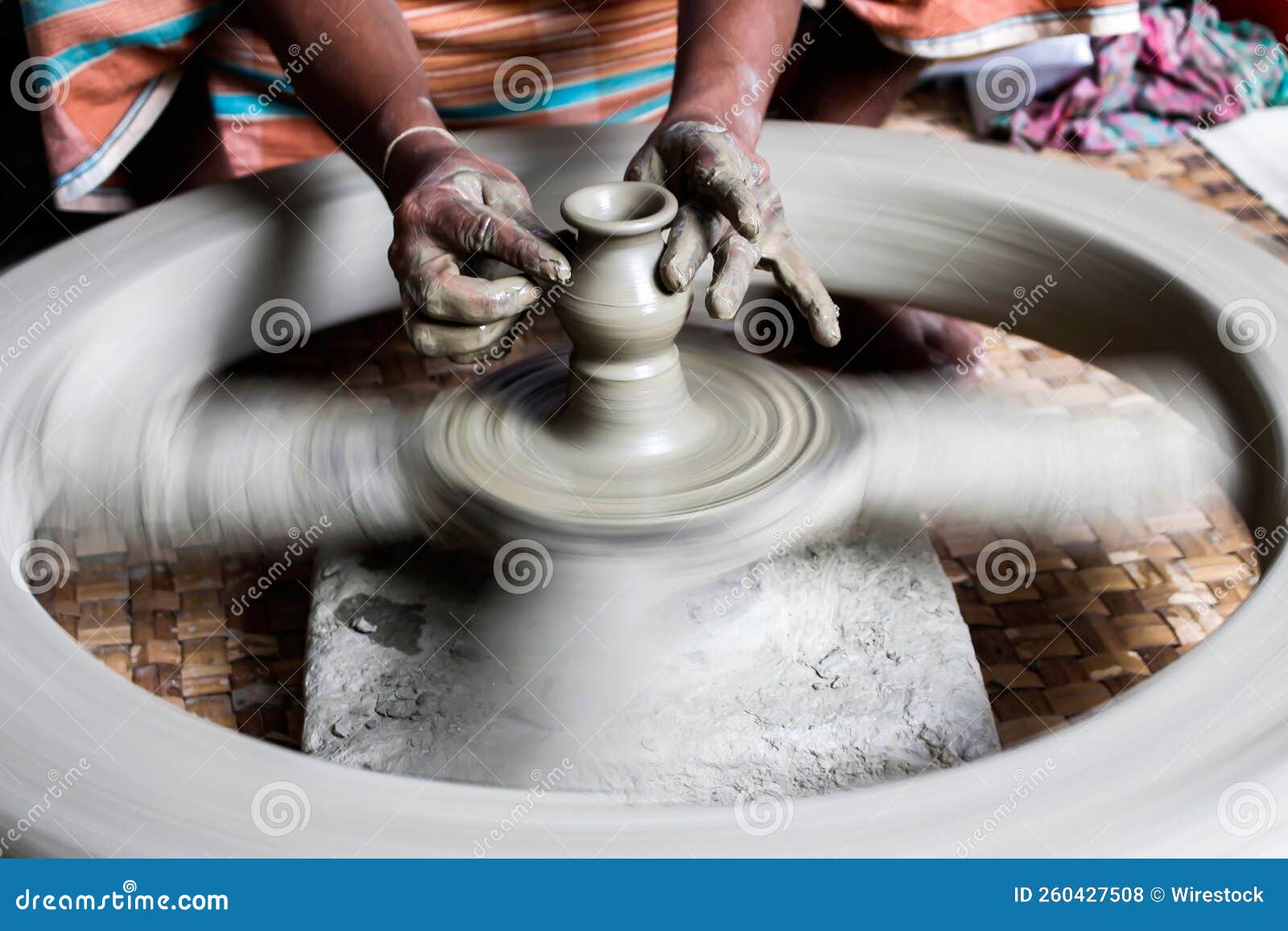 Turning Wheel, Pedals And Chain Of Dirty Broken Inverted Bicycle