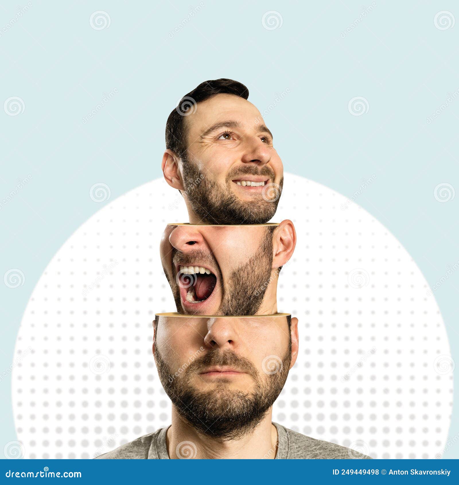 Multiple Personality Disorder Stock Photo - Image of help, health