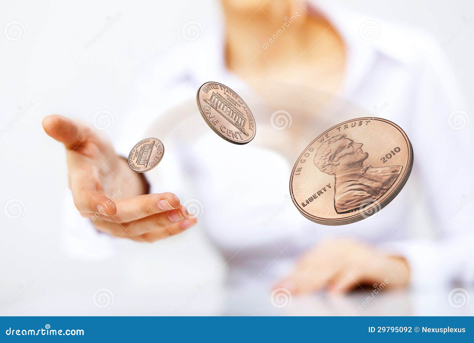Coin As Symbol of Risk and Luck Stock Photo Image of luck, game 29795092