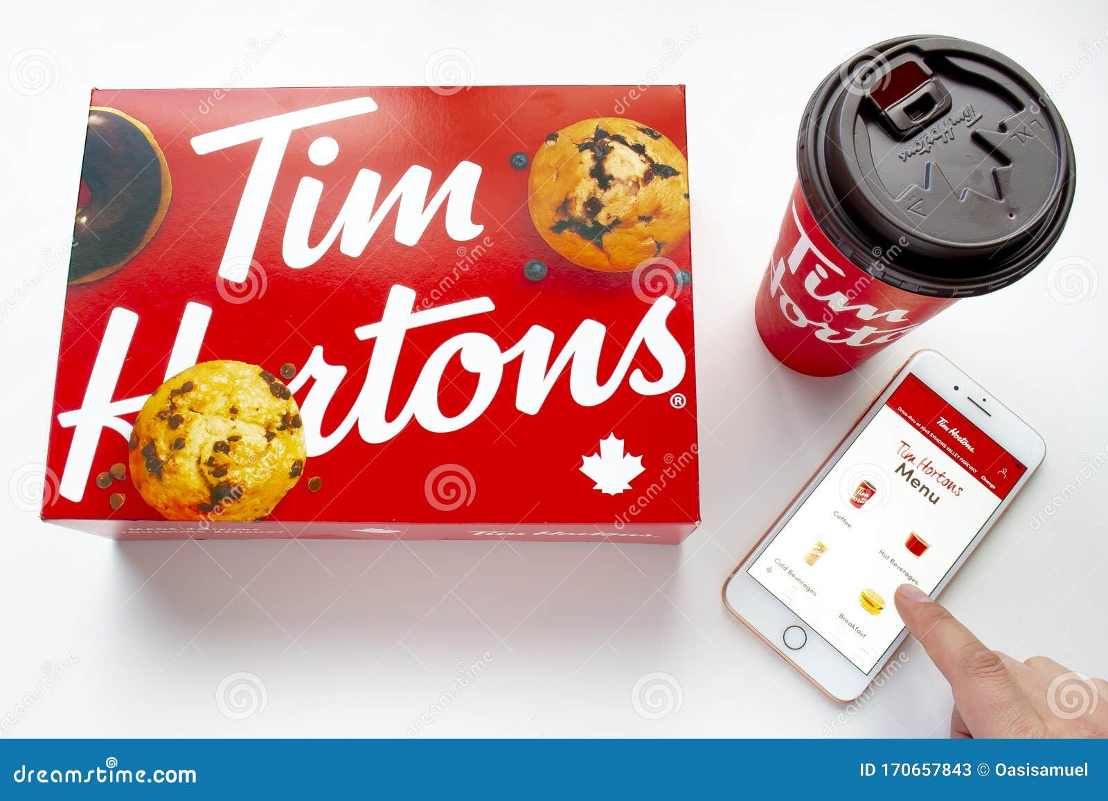 Delicious Cofee, Bagel and Potato Pancake at Tim Hortons, Montreal Quebec,  Canada Editorial Photography - Image of horton, nice: 162568602