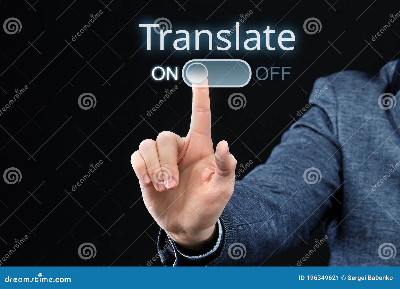 the persona turn on an abstract translation program