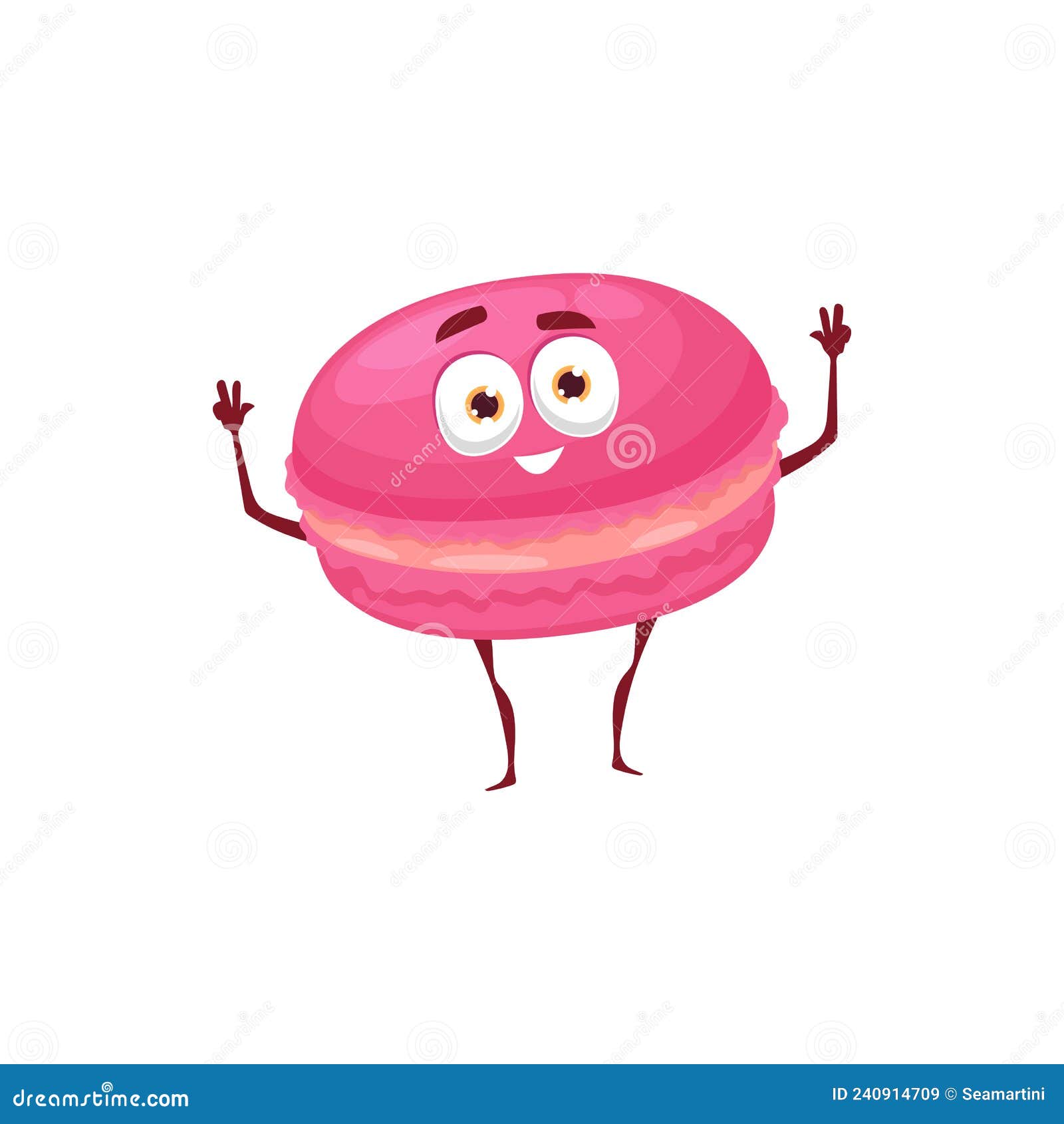 Personagem De Cartoon De Pastelaria Francesa Ilustração do Vetor -  Ilustração de fofofo, biscoito: 240914709