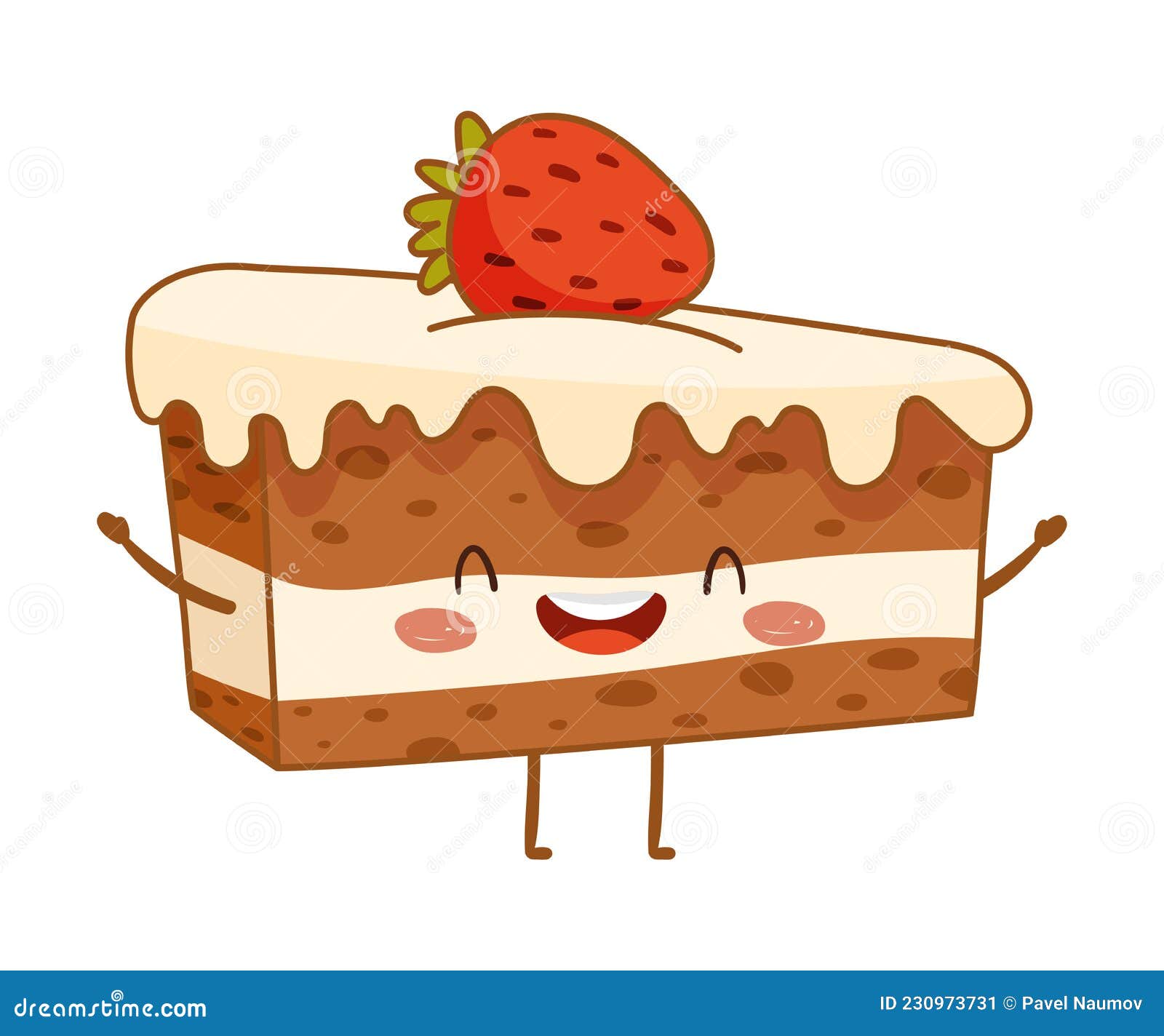 Personagem De Cartoon De Pastelaria Francesa Ilustração do Vetor -  Ilustração de fofofo, biscoito: 240914709